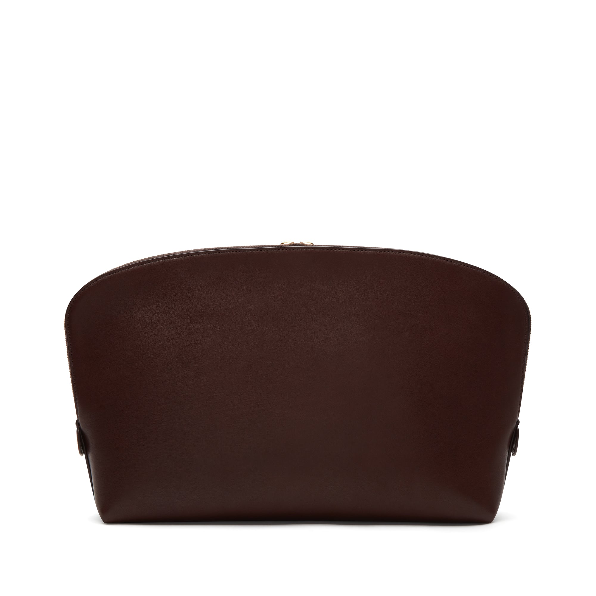 THE ROW Ellie leather clutch