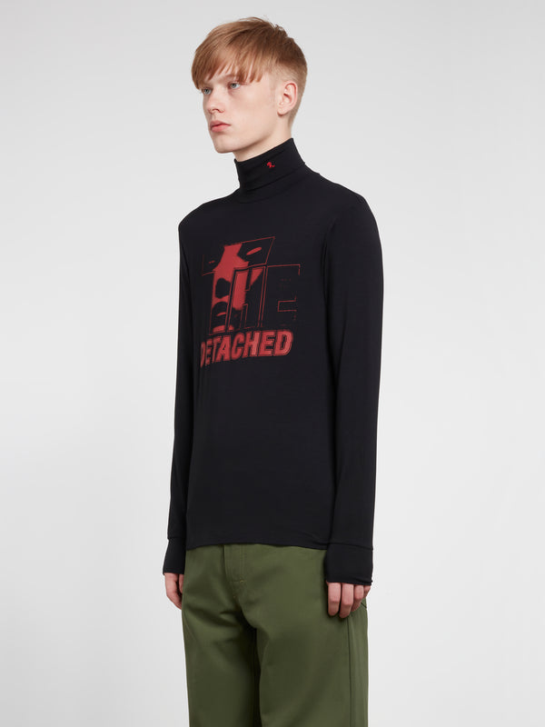 Raf Simons - Men’s Turtleneck With Detached Print - (Black)