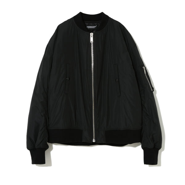 Undercover - Women’s Oversized Bomber Jacket - (Black)