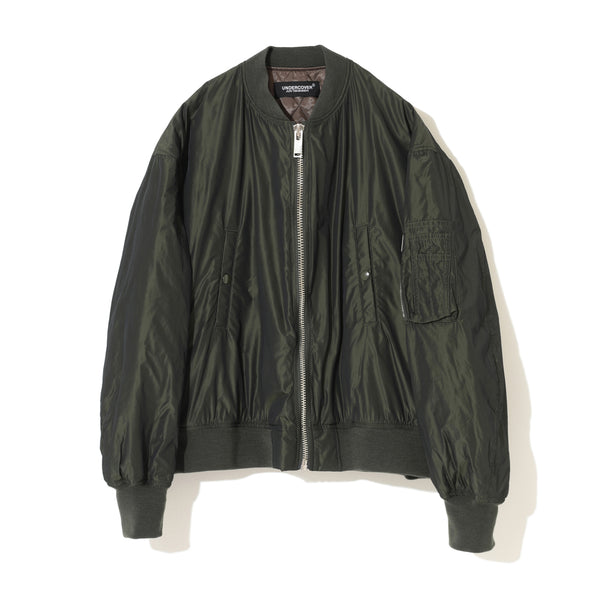 Undercover - Women’s Oversized Bomber Jacket - (Khaki)