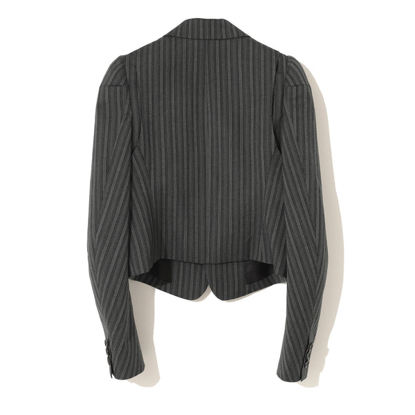 Undercover - Women’s Striped Jacket - (Charcoal Stripe)