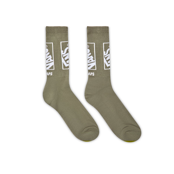 Vans - WTAPS Crew Sock - (Smokey Oak)