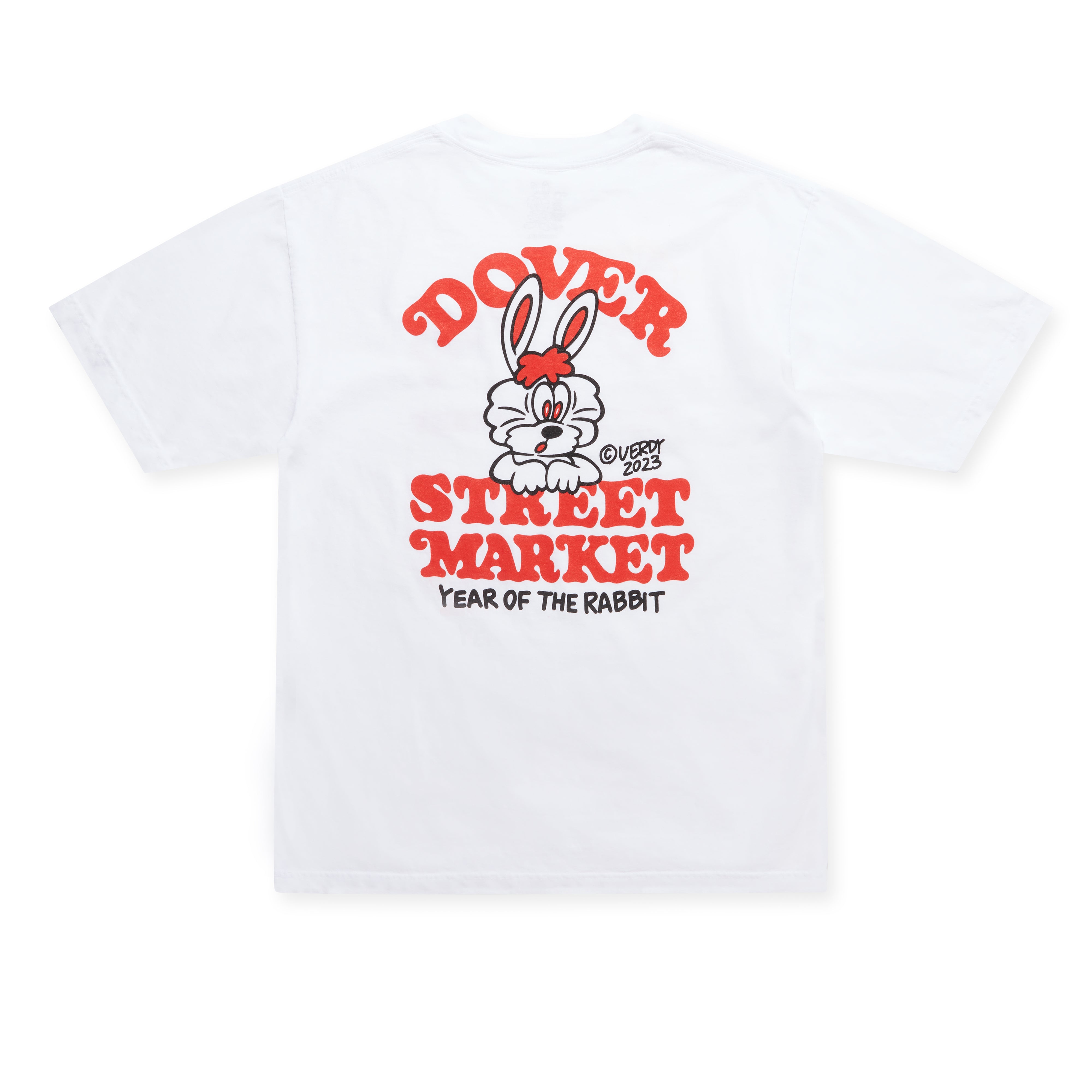 Dover Street Market x Verdy Year of The Rabbit T-Shirt (White