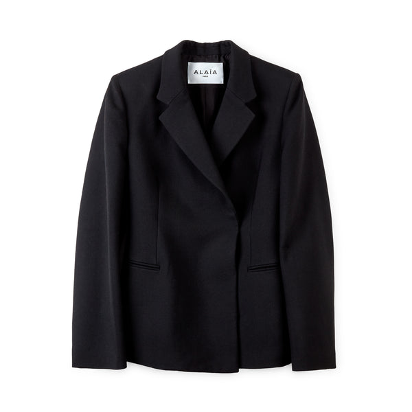 Alaïa - Women’s Veste A Fitted Tailored Jacket - (Black)