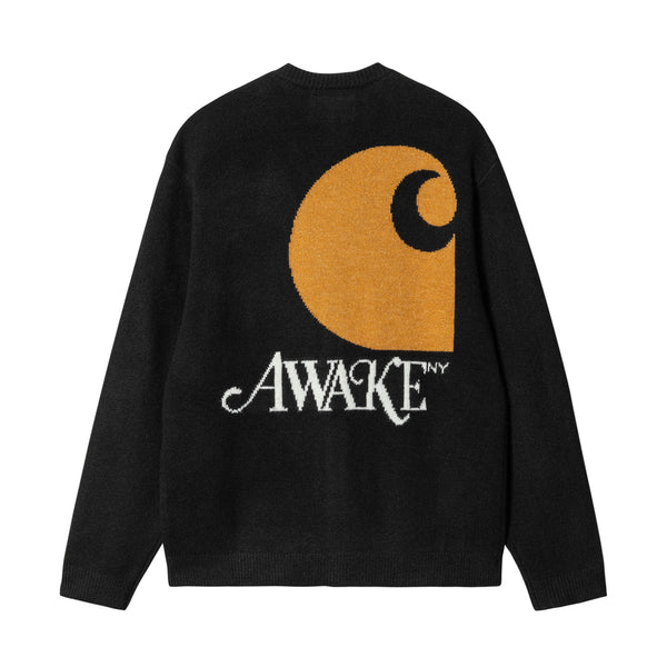 Awake NY - Carhartt WIP Cardigan - (Black)