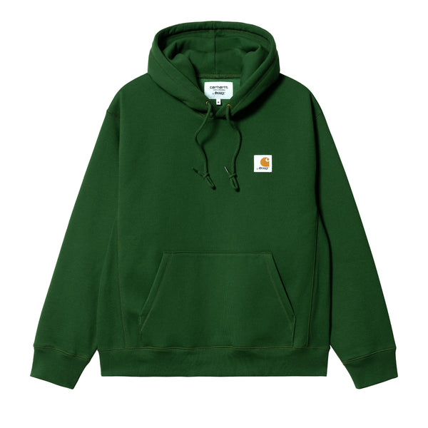 Awake NY - Carhartt WIP Printed Hoodie - (Dark Green)