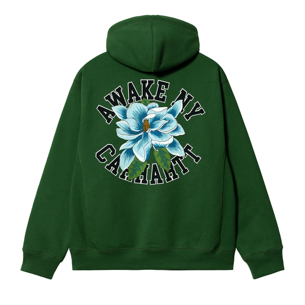 Awake NY - Carhartt WIP Printed Hoodie - (Dark Green)
