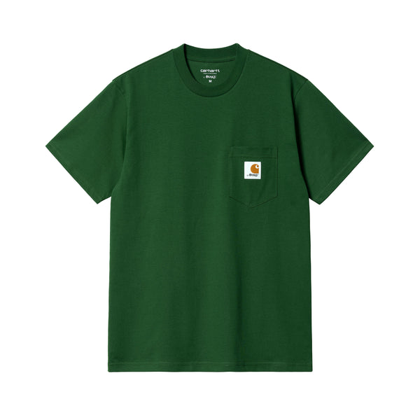 Awake NY - Carhartt WIP Pocket T-Shirt - (Dark Green)
