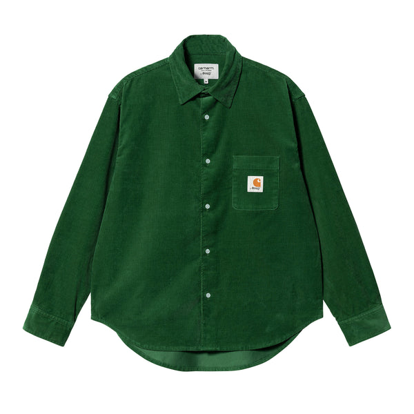 Awake NY - Carhartt WIP Collared Shirt - (Dark Green)