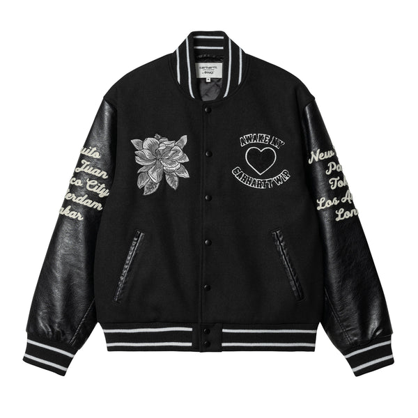 Awake NY - Carhartt WIP Teddy Jacket - (Black)