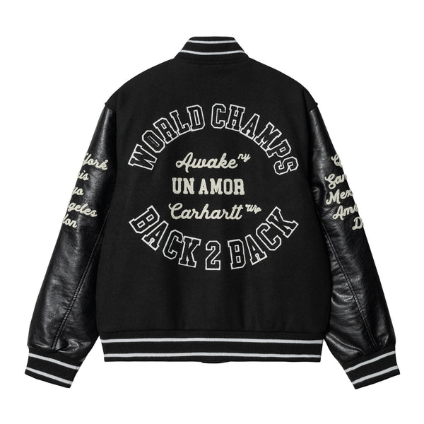Awake NY - Carhartt WIP Teddy Jacket - (Black)