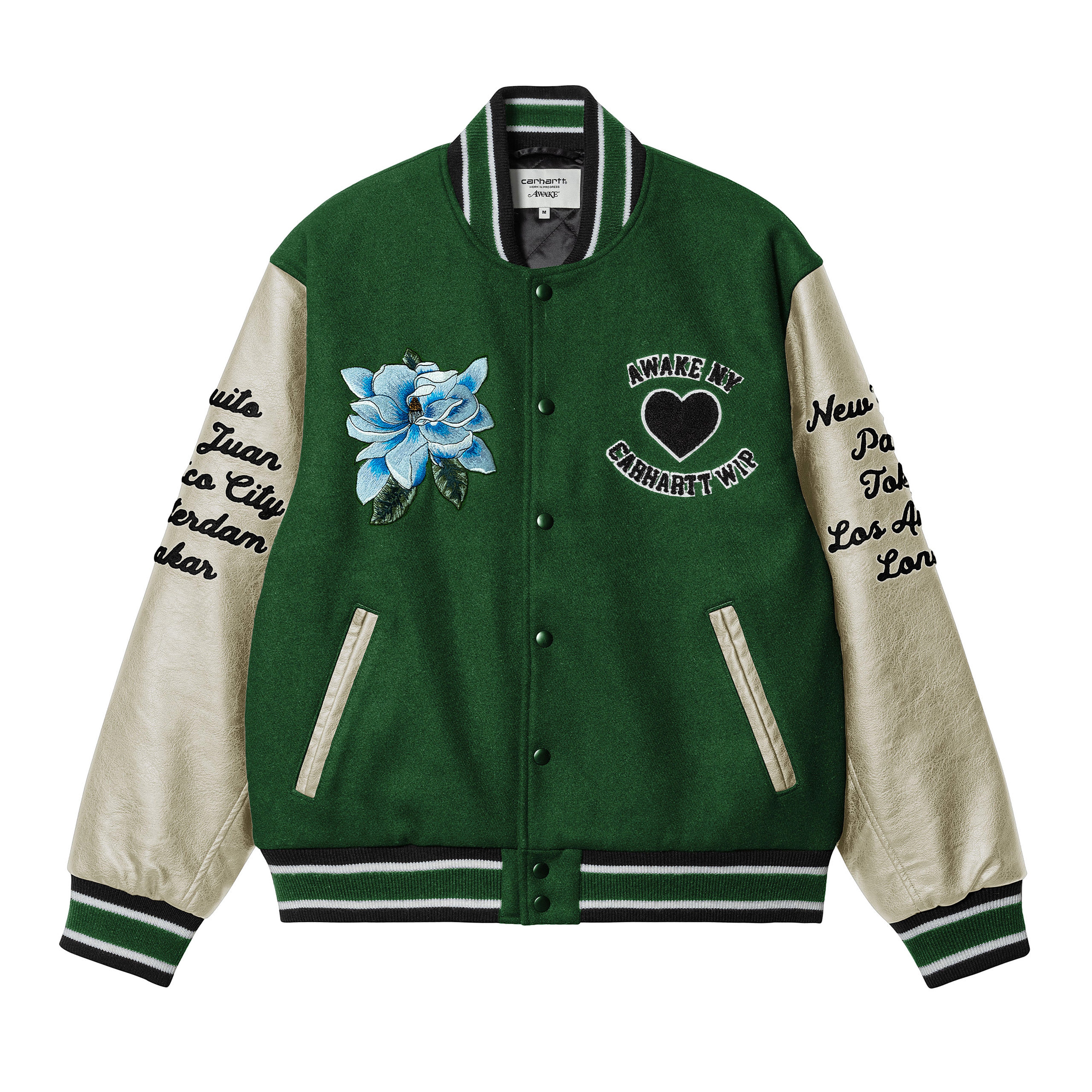 Awake NY - Carhartt WIP Teddy Jacket - (Dark Green)