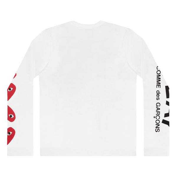 Play - 4 Heart Long Sleeve - (White)