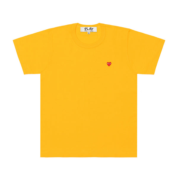 Play - Small Heart T-Shirt - (Yellow)