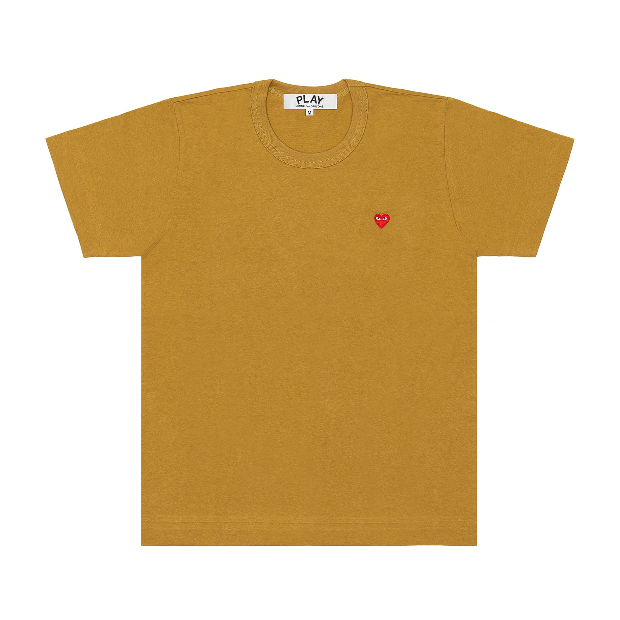 Play - Small Heart T-Shirt - (Mustard) view 1