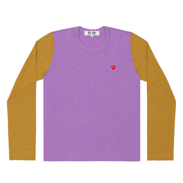 Play - Bi-Colour T-Shirt - (Purple/Mustard)