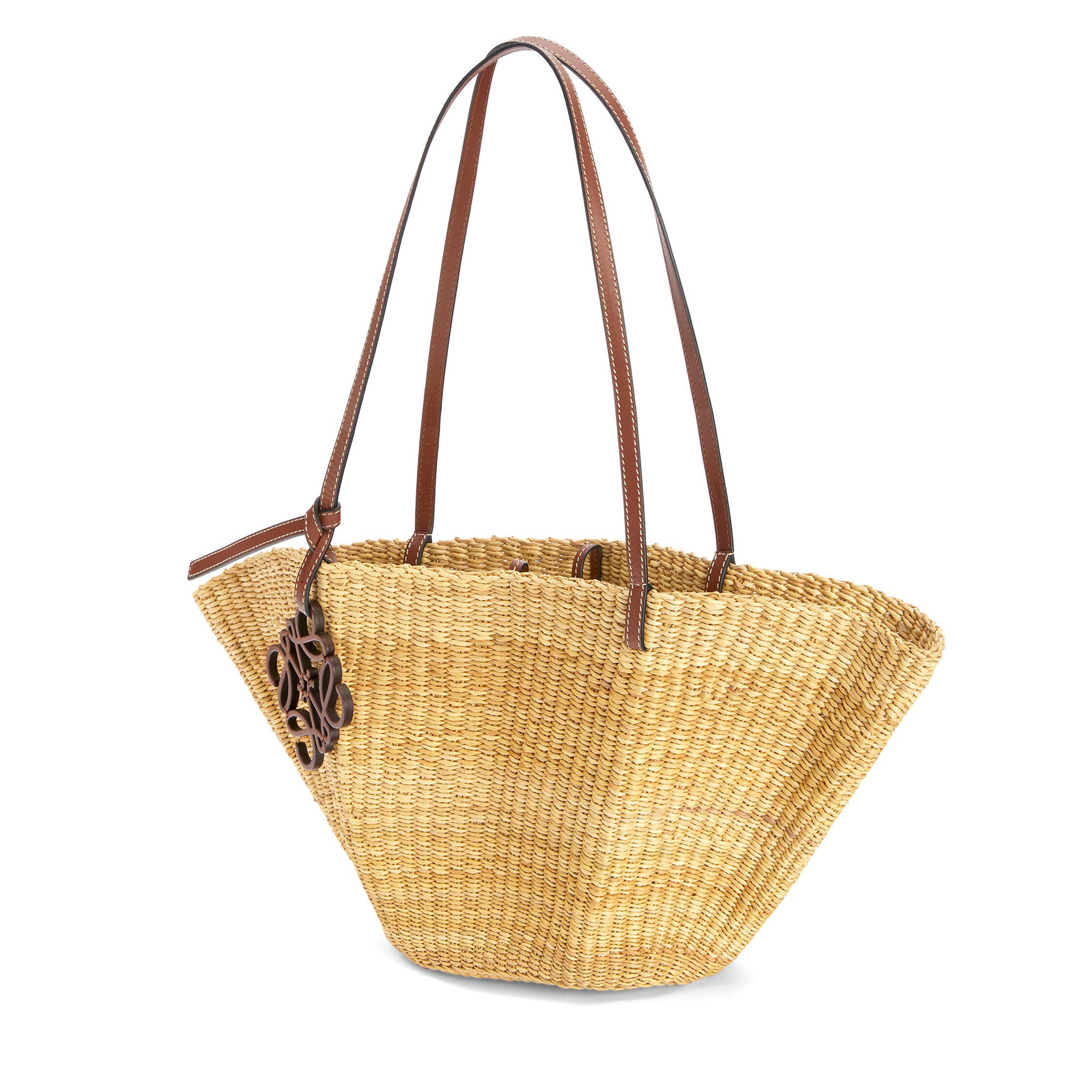 Loewe - Women’s Shell Basket Bag - (Natural/Pecan) view 2
