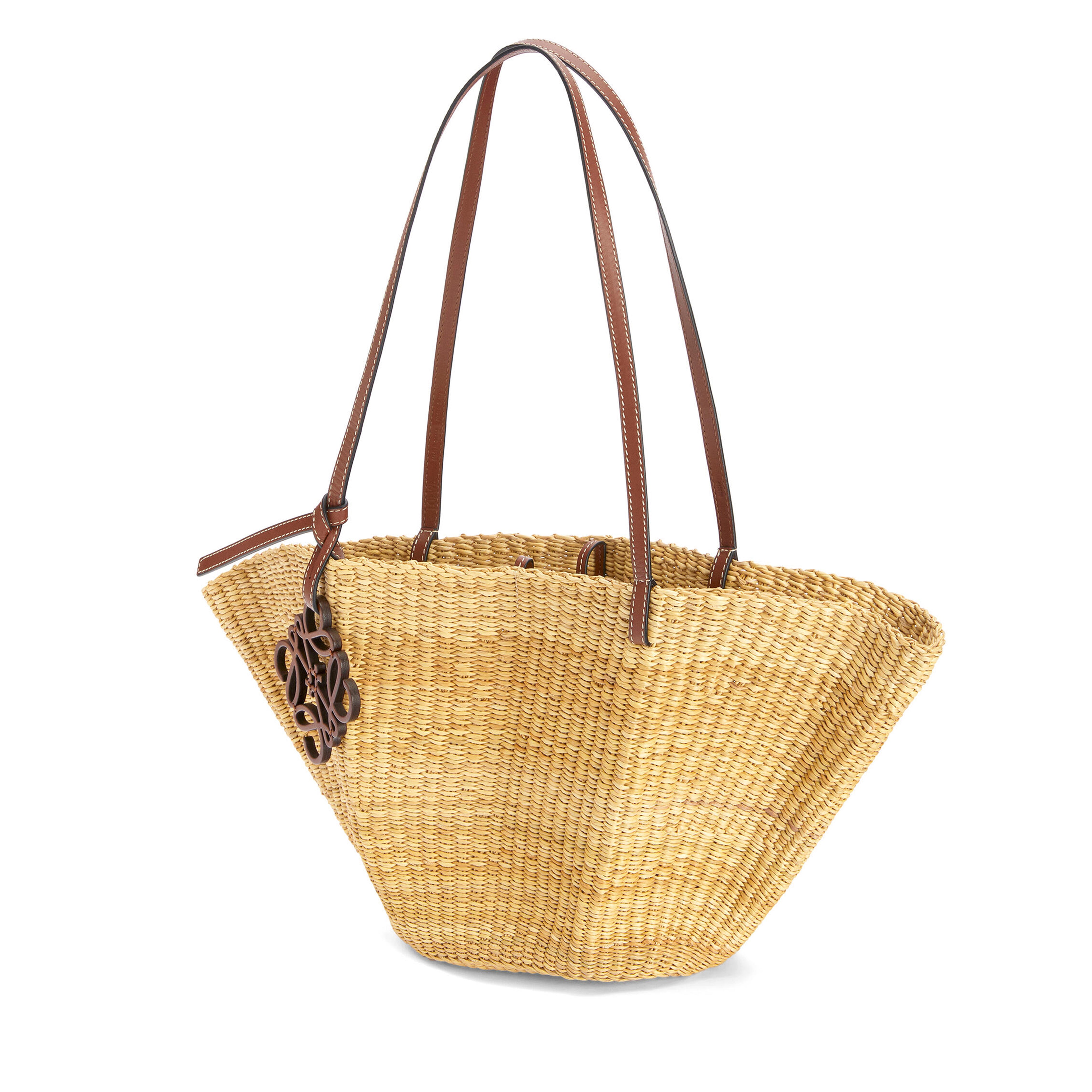 Loewe small discount shell basket bag