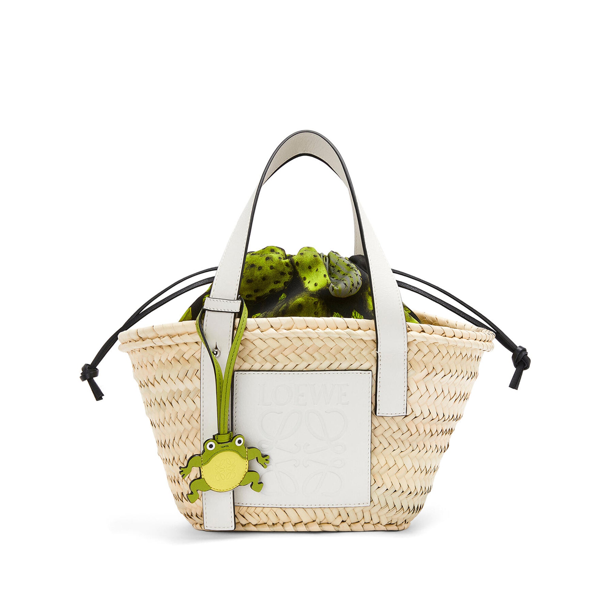 Loewe - Women’s Basket Small Bag - (Natural/White) view 1