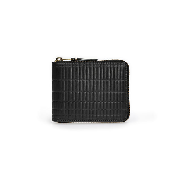 CDG Wallet - Brick Full Zip Around Wallet - (SA7100BK BLACK)