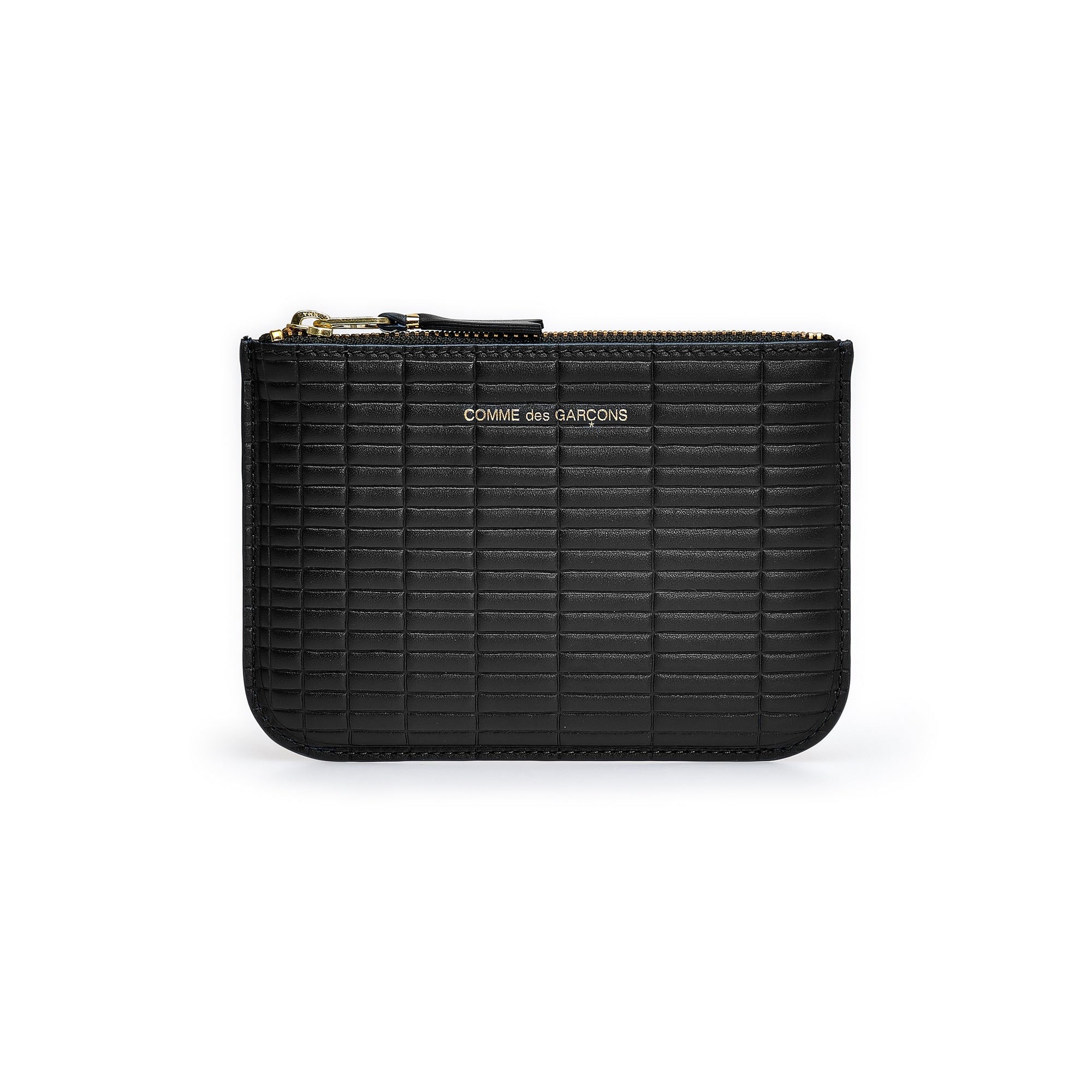 CDG Wallet - Brick Wallet Zip Pouch - (Black SA8100BK) view 1