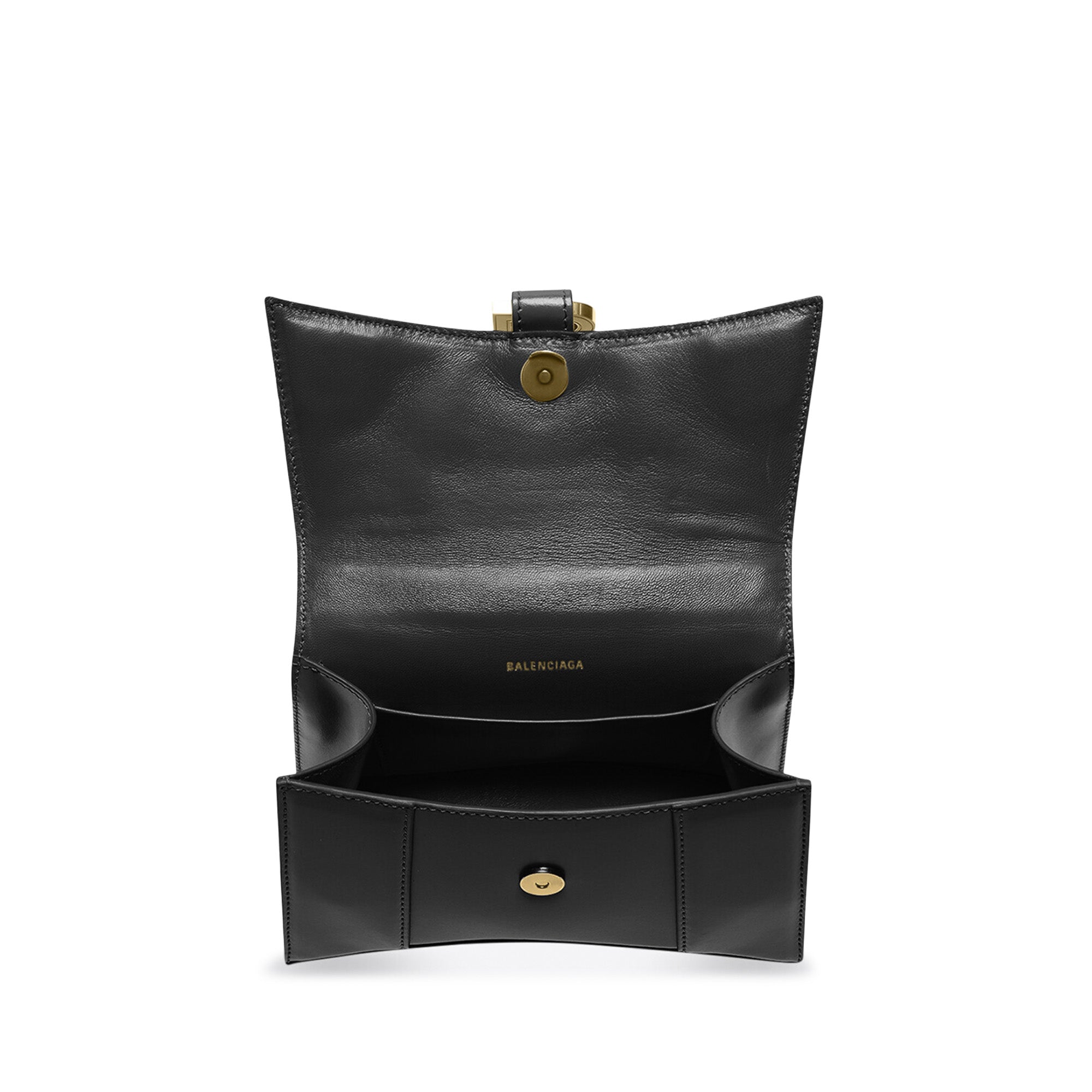 Balenciaga Graffiti Hourglass Top Handle Bag XS - Black Mini Bags, Handbags  - BAL180667