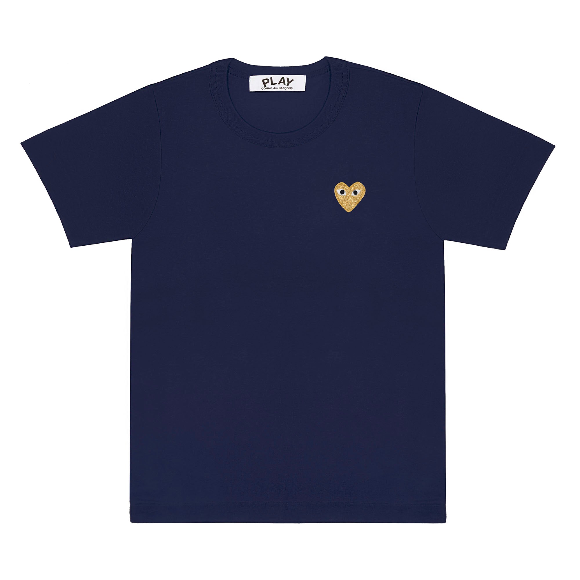 Play - Gold Heart T-Shirt - (Navy) view 1