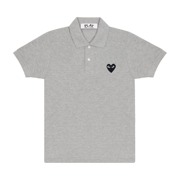 Play - Black Polo Shirt - (Grey)