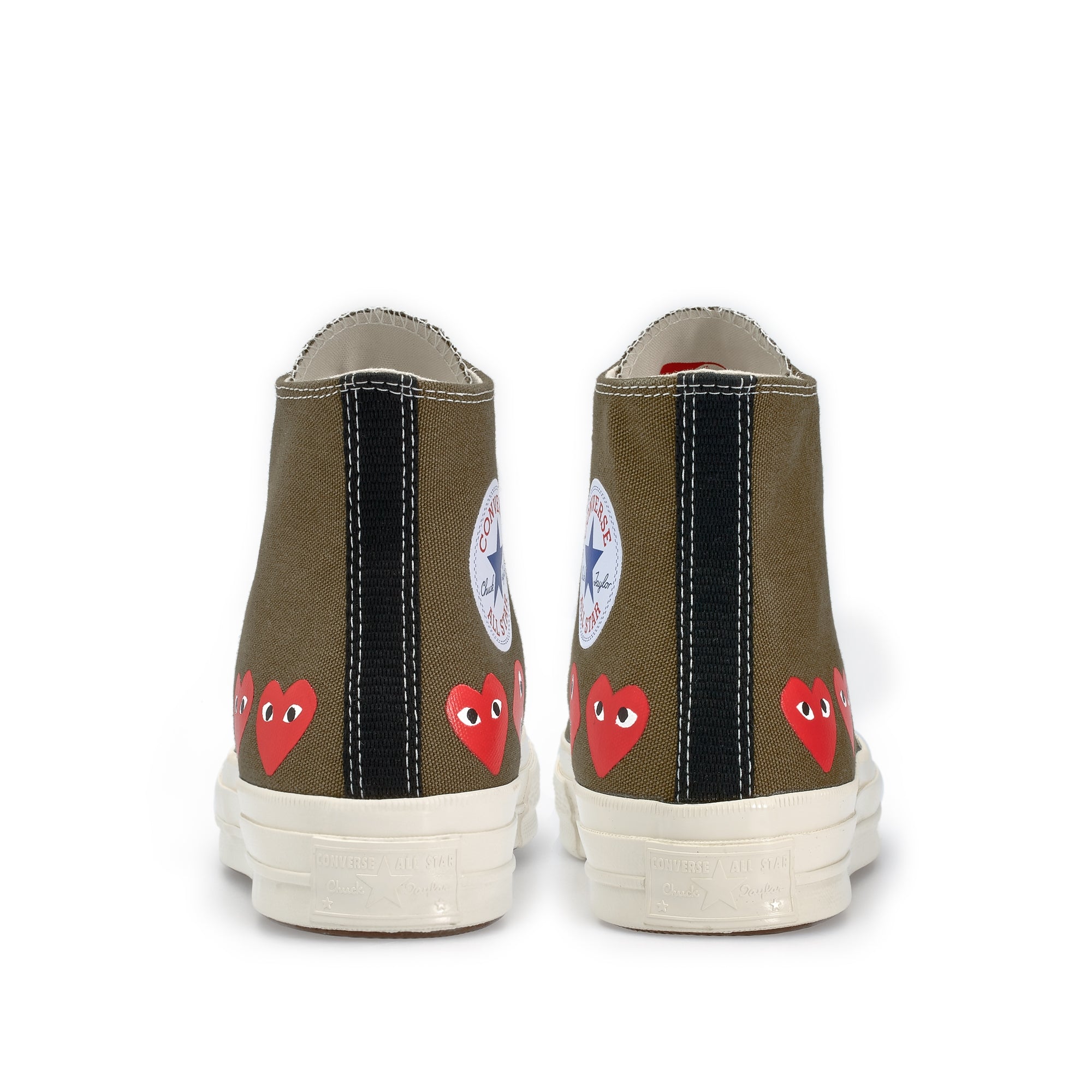 Multi heart outlet chuck taylor