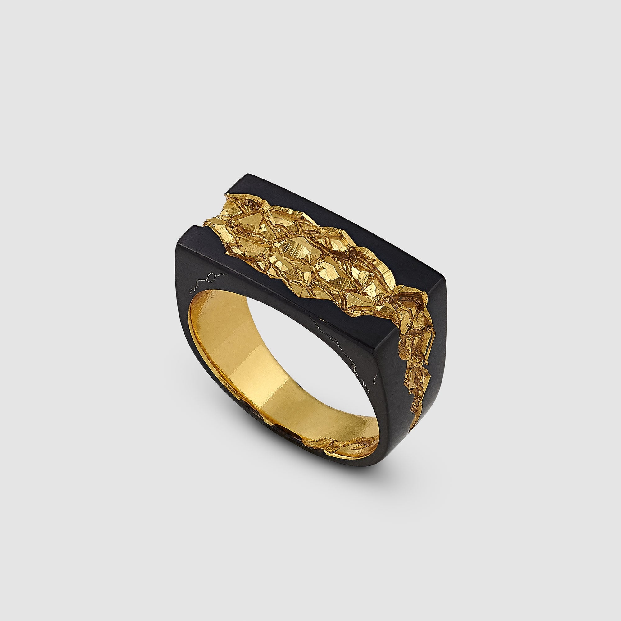 Castro - Hellsgate III Ring - (Yellow Gold) view 2