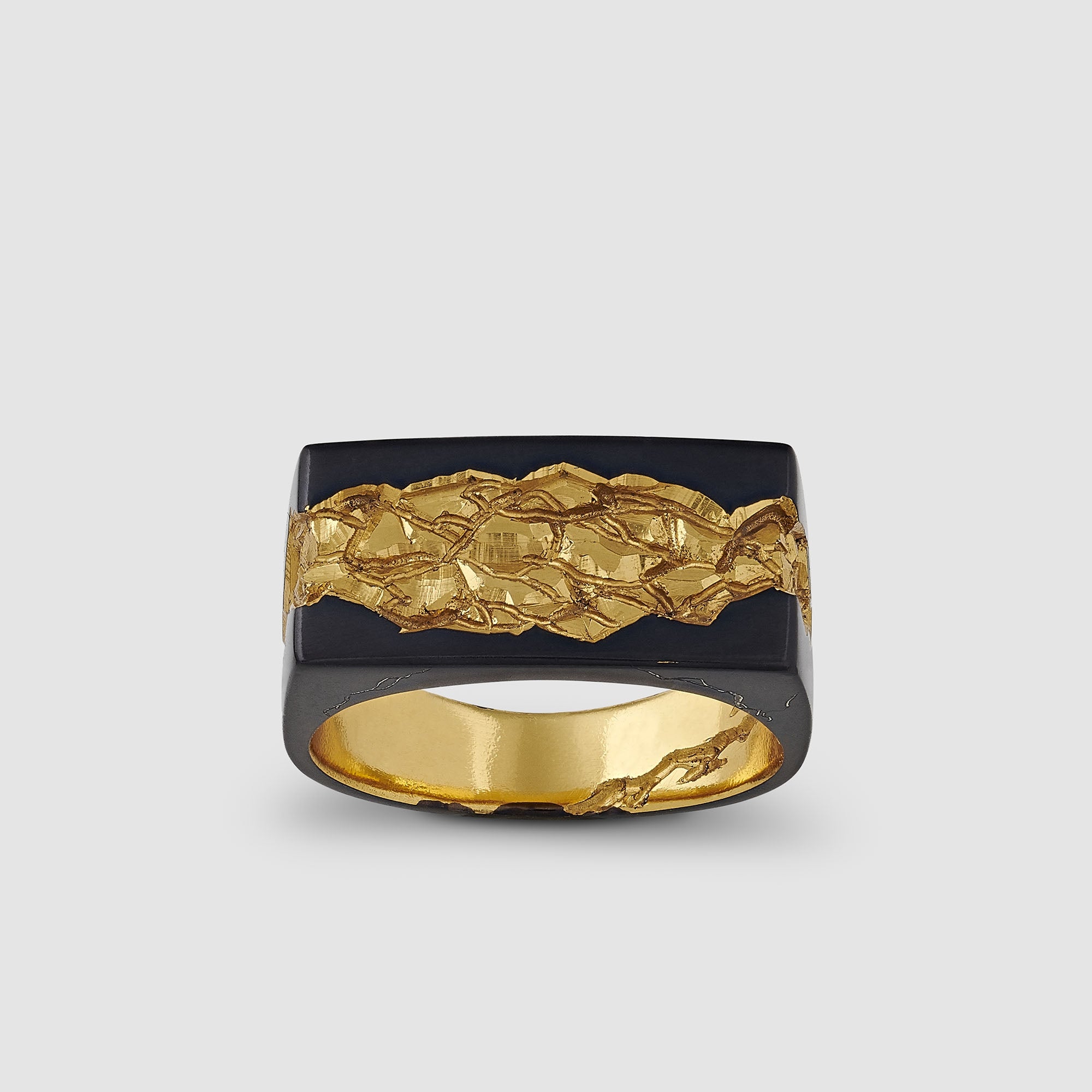 Castro - Hellsgate III Ring - (Yellow Gold) view 1