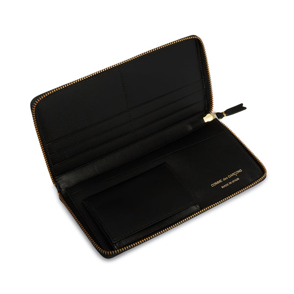 CDG Wallet - Embossed Logo Wallet - (Black SA0110EL)