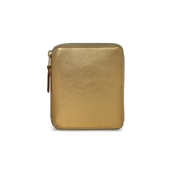 CDG Wallet - Full Zip Around Wallet - (Gold SA2100G)