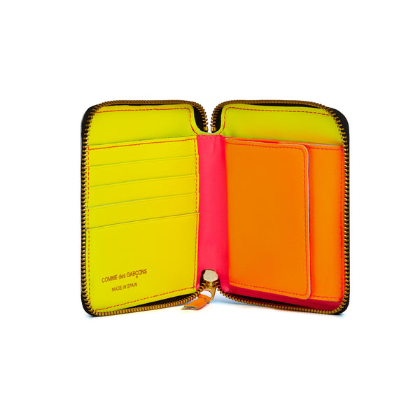 CDG Wallet - Super Fluo - (Pink SA2100SF)