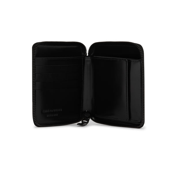 CDG Very Black Full Zip Around Wallet (SA2100VB)