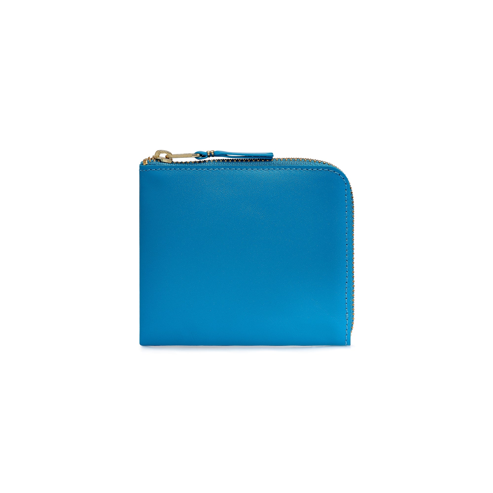 CDG Wallet - Classic Leather Zip Around Wallet - (Blue SA3100C) | Dover ...