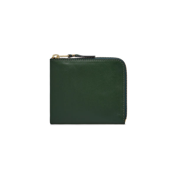 CDG Wallet - Classic Colour Zip Around Wallet - (SA3100 Bottle Green)