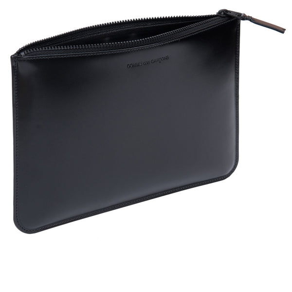 CDG Wallet Very Black Zip Pouch (SA5100VB)
