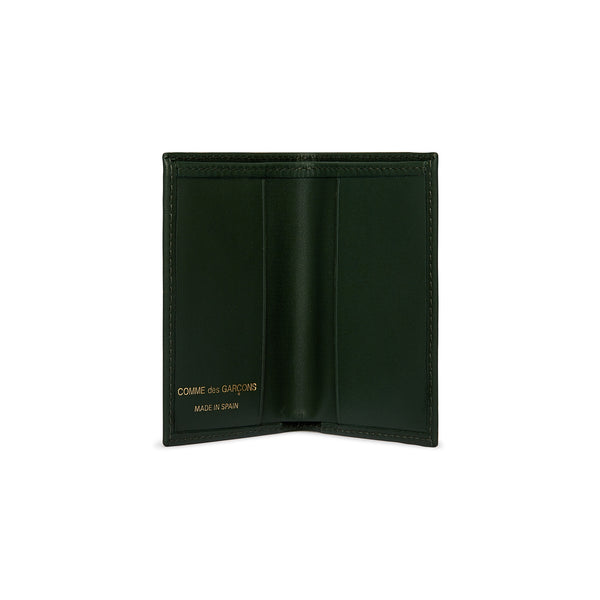 CDG Wallet - Classic Colour Bifold Wallet - (SA6400 Bottle Green)