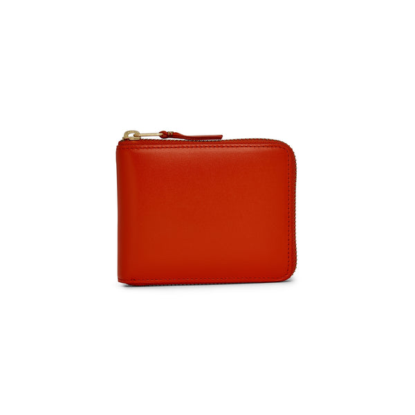 CDG Wallet - Classic Colour Full Zip Around Wallet - (Orange SA7100)