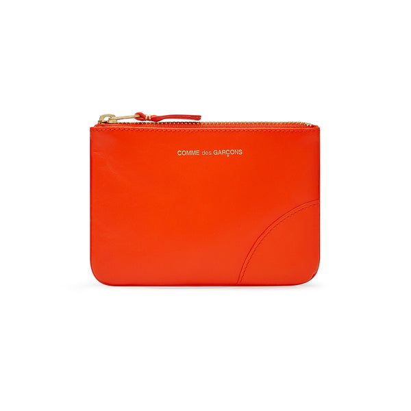 CDG Wallet - Classic Colour Zip Pouch - (Orange SA8100C)