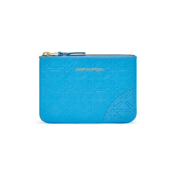 CDG Wallet - Colour Embossed A - (Blue SA810ECA)