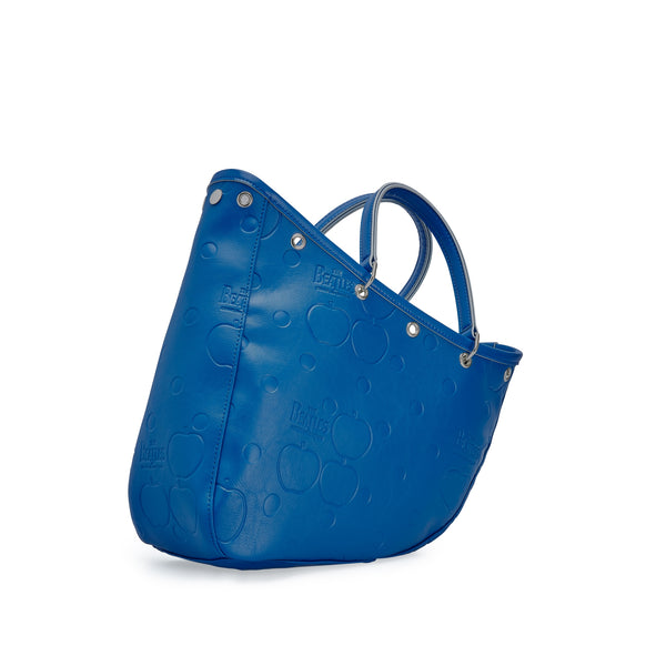 CDG Beatles - Small Embossed Boat Bag - (Blue)