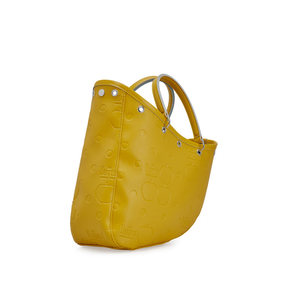 CDG Beatles - Small Embossed Boat Bag - (Yellow)