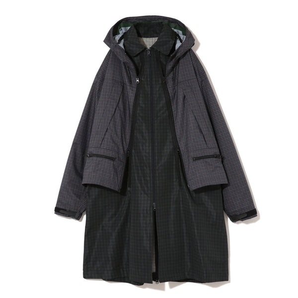 Undercover - Men’s Check Coat - (Green)